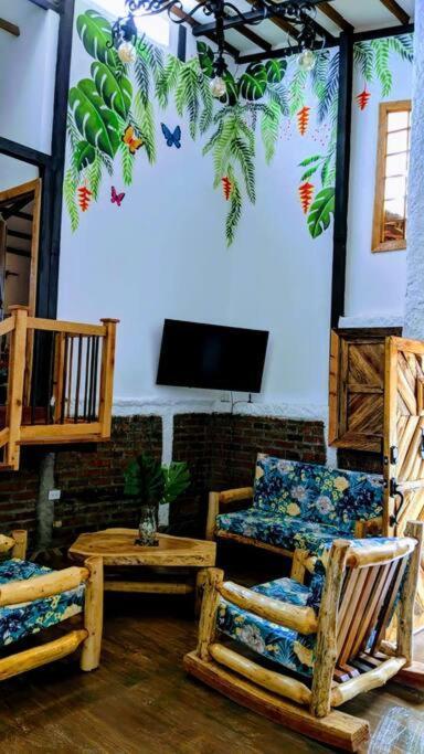 El Encanto Mountain Cabin Salento Bagian luar foto
