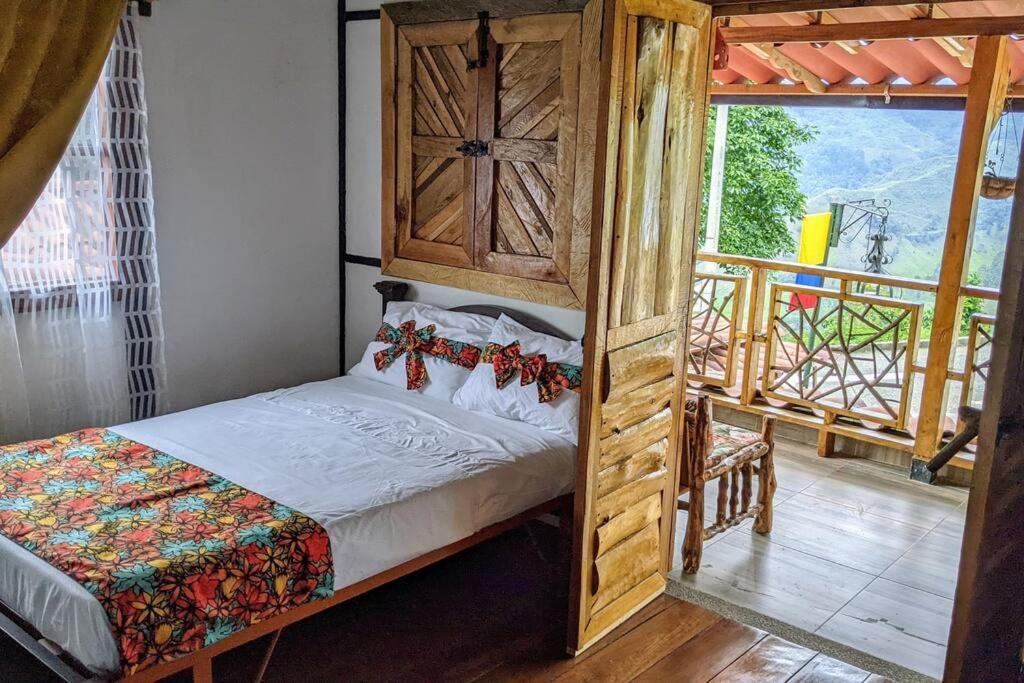 El Encanto Mountain Cabin Salento Bagian luar foto
