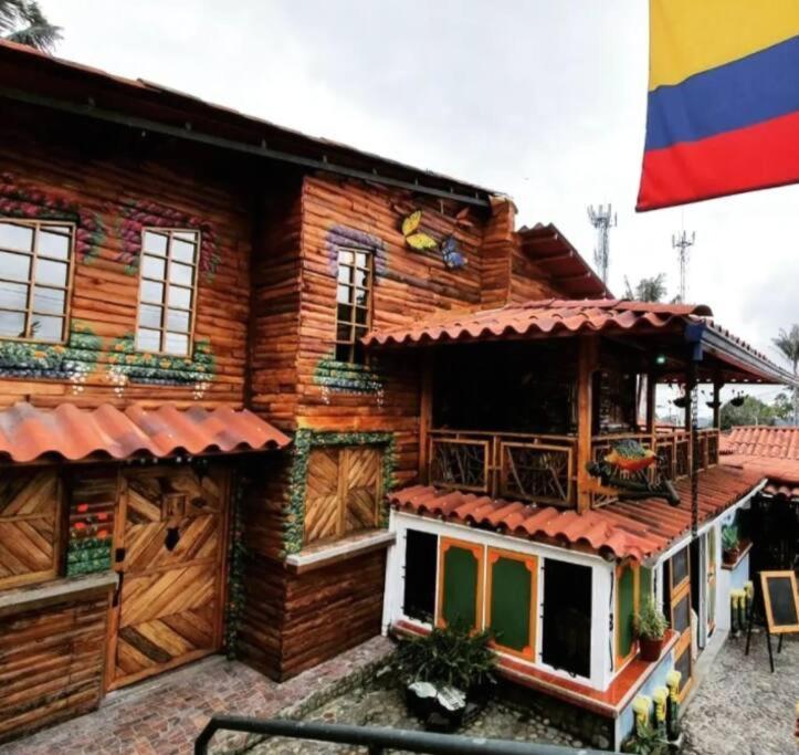 El Encanto Mountain Cabin Salento Bagian luar foto